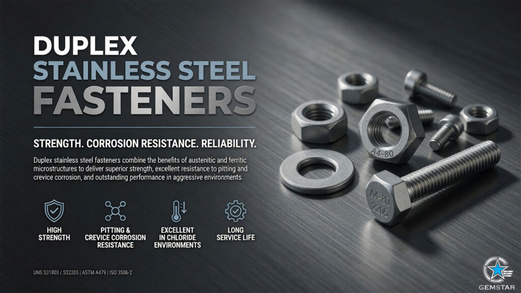 Duplex Stainless Steel Fasteners