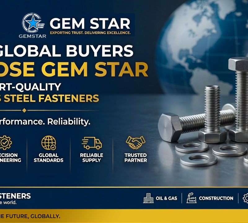 Why Global Buyers Choose Gem Star for Export-Quality Stainless Steel Fasteners Why Global Buyers Choose Gem Star for Export-Quality Stainless Steel Fasteners